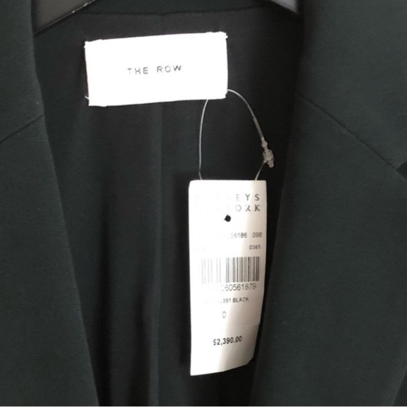 THE ROW Olsen Twins Single-Breasted Two Button Jacket Blazer Longline Sz 2 - Picture 10 of 10